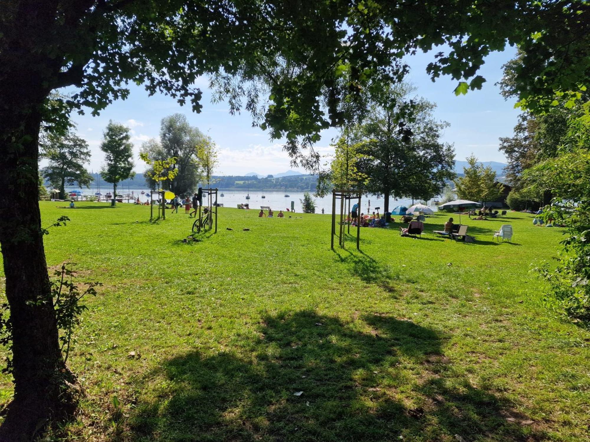 Ferienwohnungen Am Simssee Mit Alpenblick, Gutshof Alpenblick Stephanskirchen Eksteriør billede